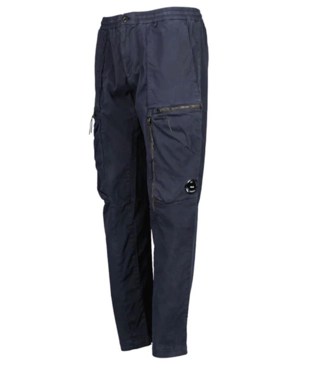 CP COMPANY Темно-синие хлопковые повседневные брюки, фото 5