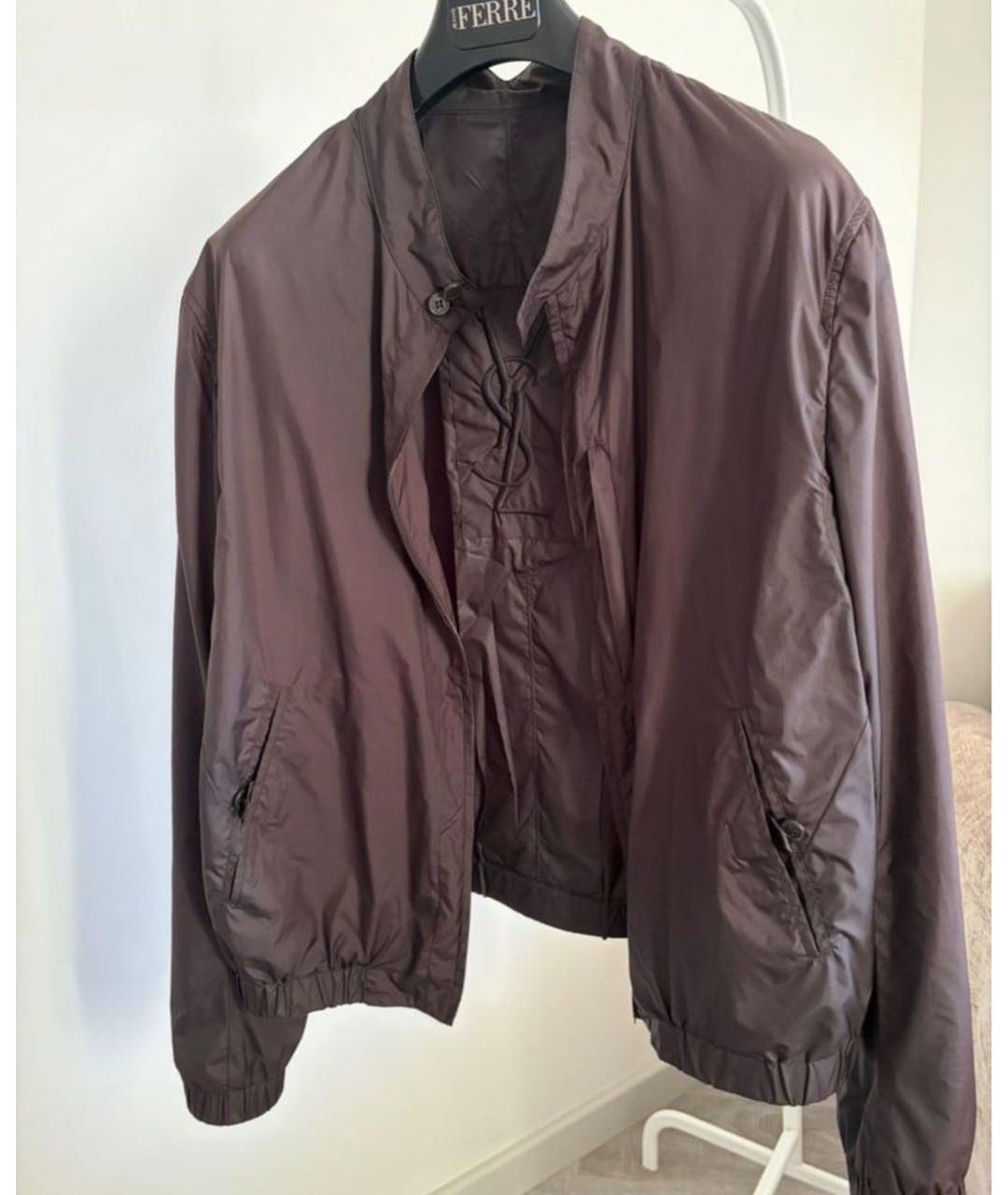 YVES SAINT LAURENT BEAUTY Черная полиэстеровая куртка, фото 7