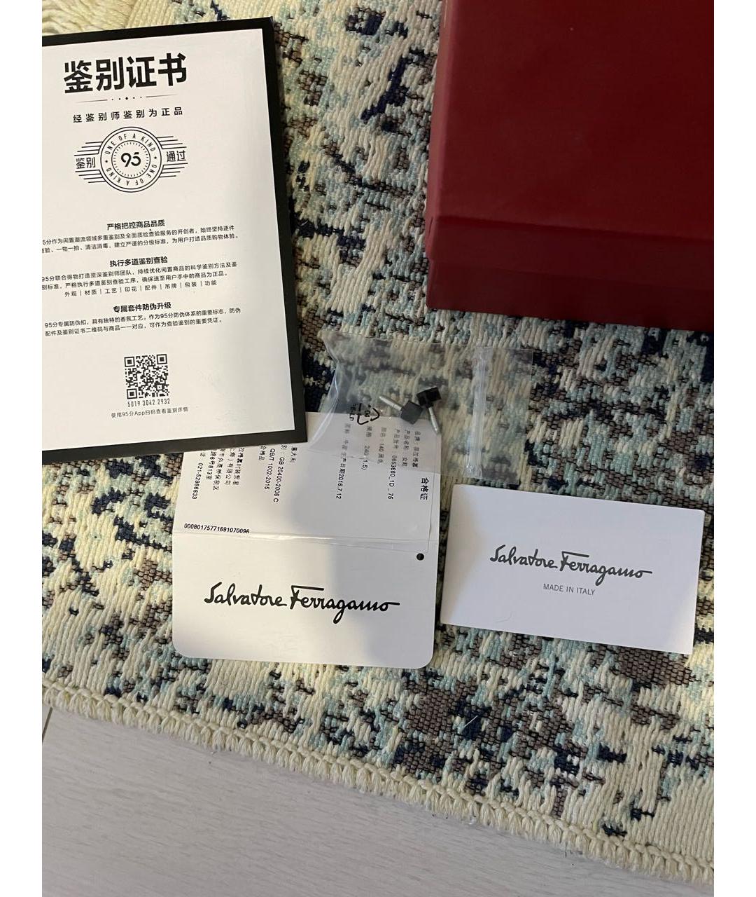 FERRAGAMO Розовые туфли из лакированной кожи, фото 7