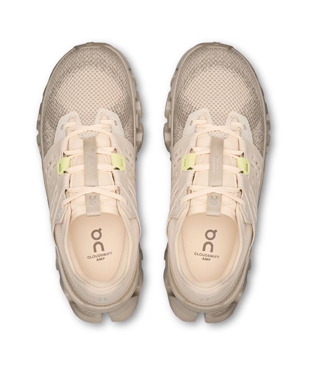 ON Бежевые текстильные кроссовки, фото 5