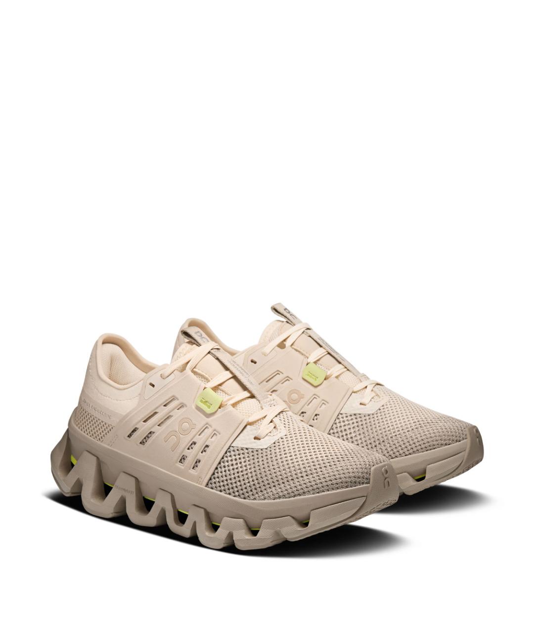 ON Бежевые текстильные кроссовки, фото 2