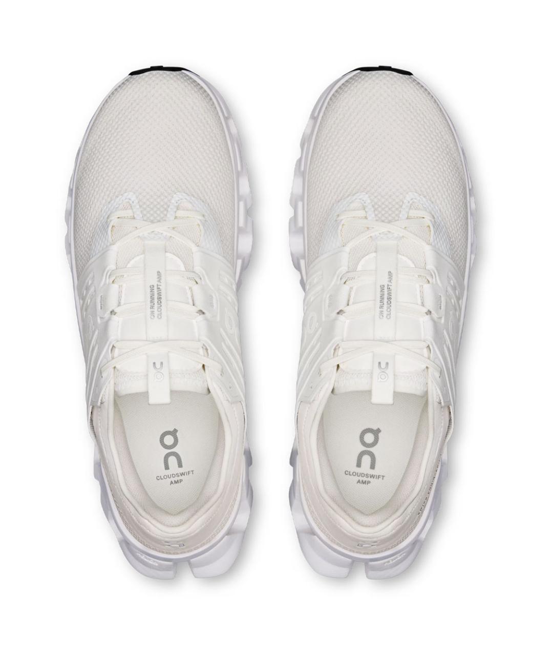 ON Белые текстильные низкие кроссовки / кеды, фото 5