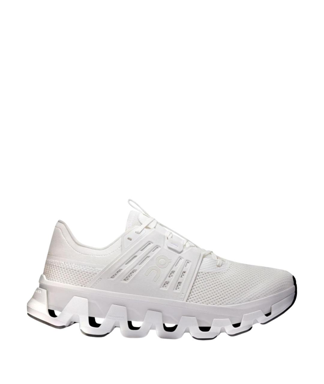 ON Белые текстильные низкие кроссовки / кеды, фото 1