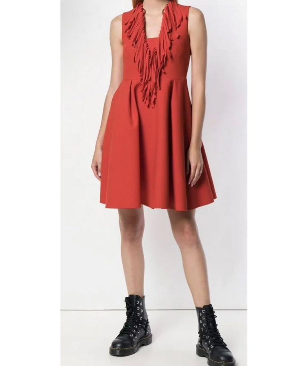 MSGM Красное вечернее платье, фото 3