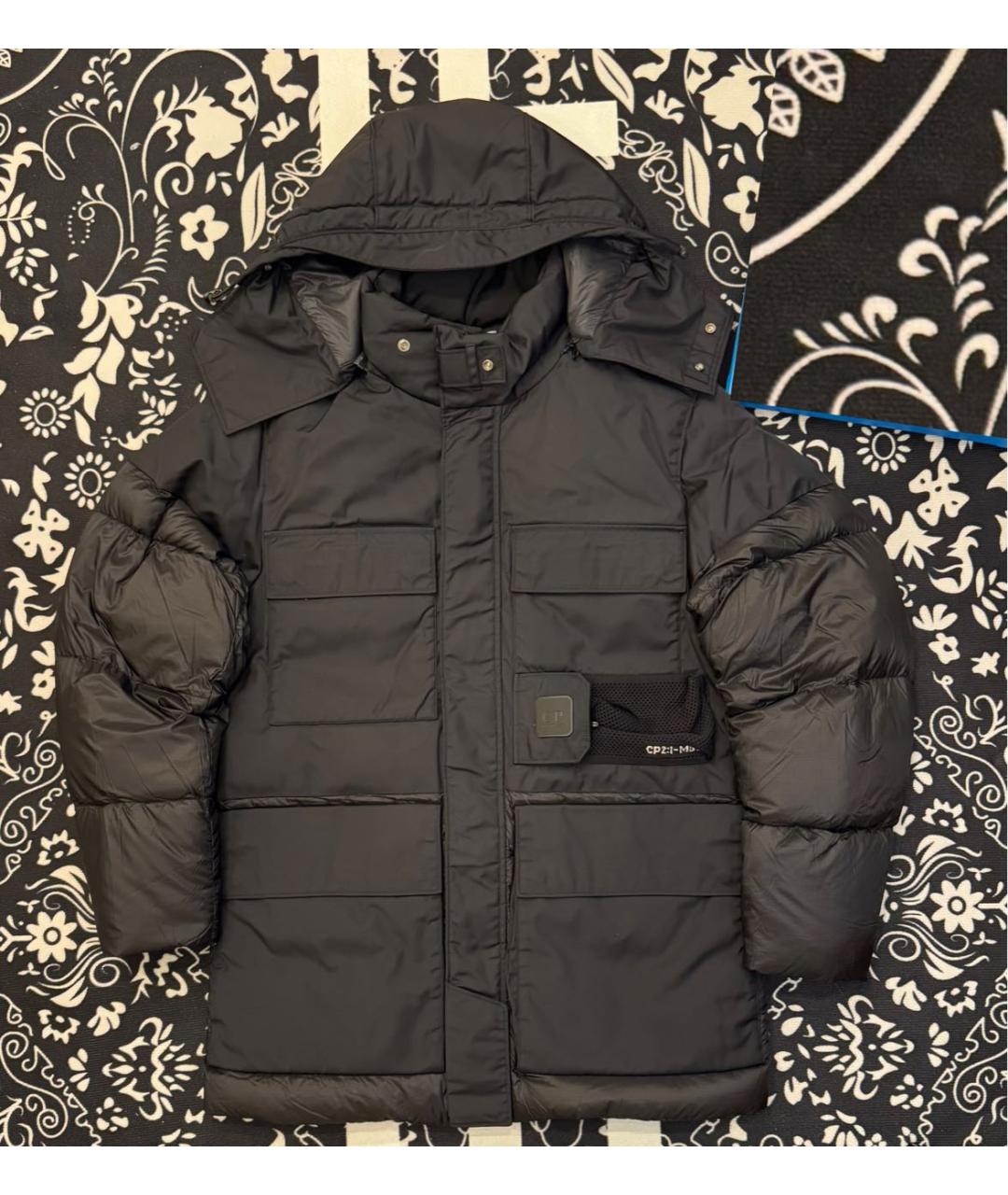 CP COMPANY Черная полиамидовая куртка, фото 2