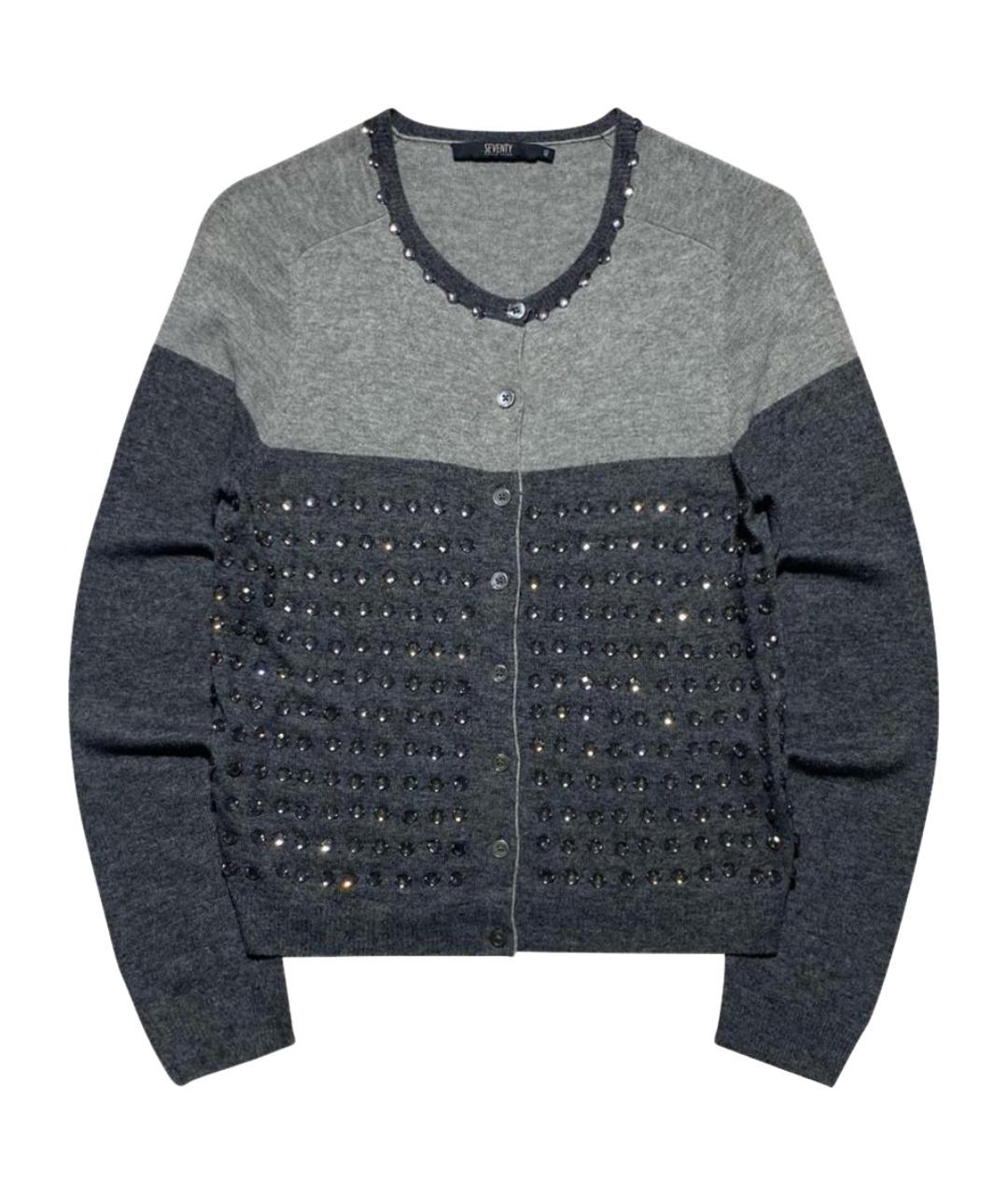 SEVENTY Антрацитовый кардиган, фото 1