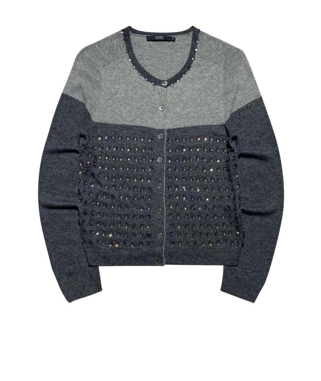SEVENTY Антрацитовый кардиган, фото 10