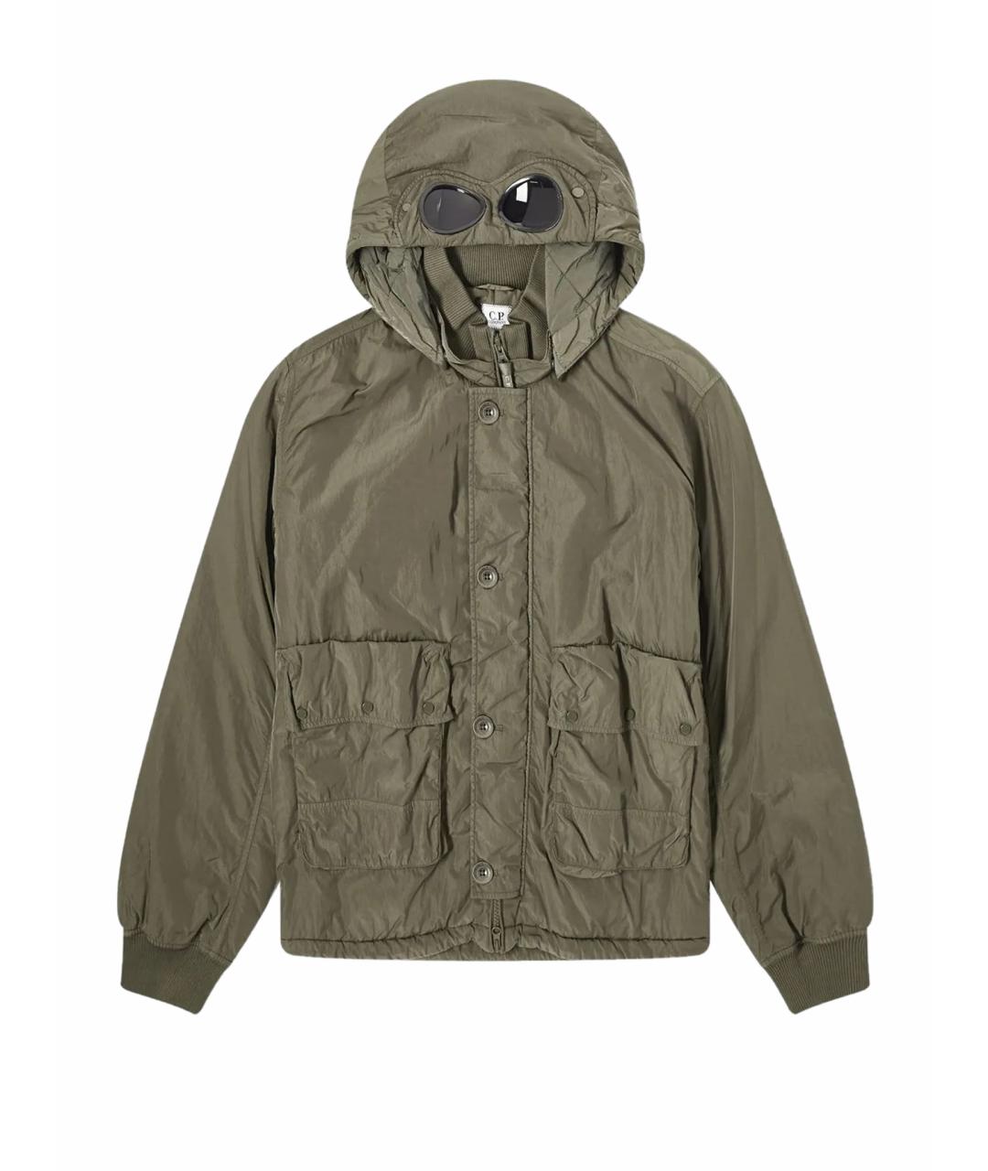 CP COMPANY Бежевая полиамидовая куртка, фото 1