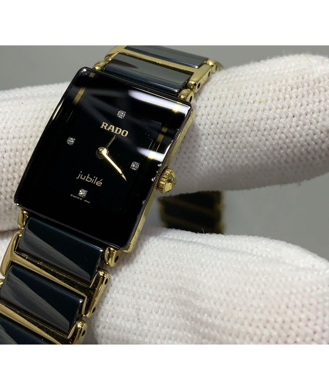 RADO Черные керамические часы, фото 7