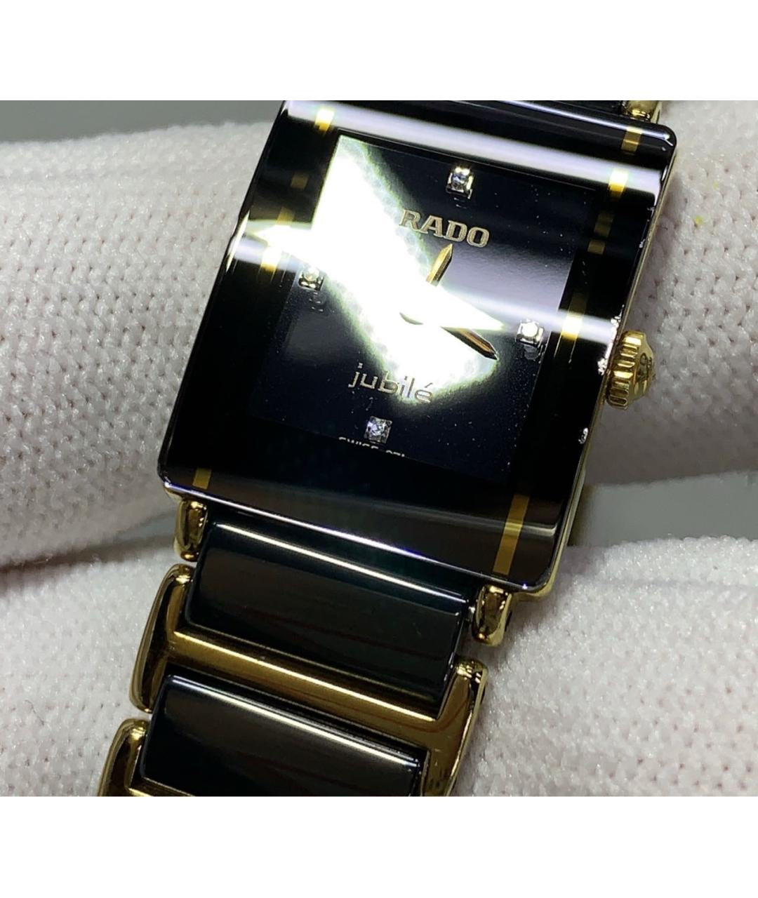 RADO Черные керамические часы, фото 5