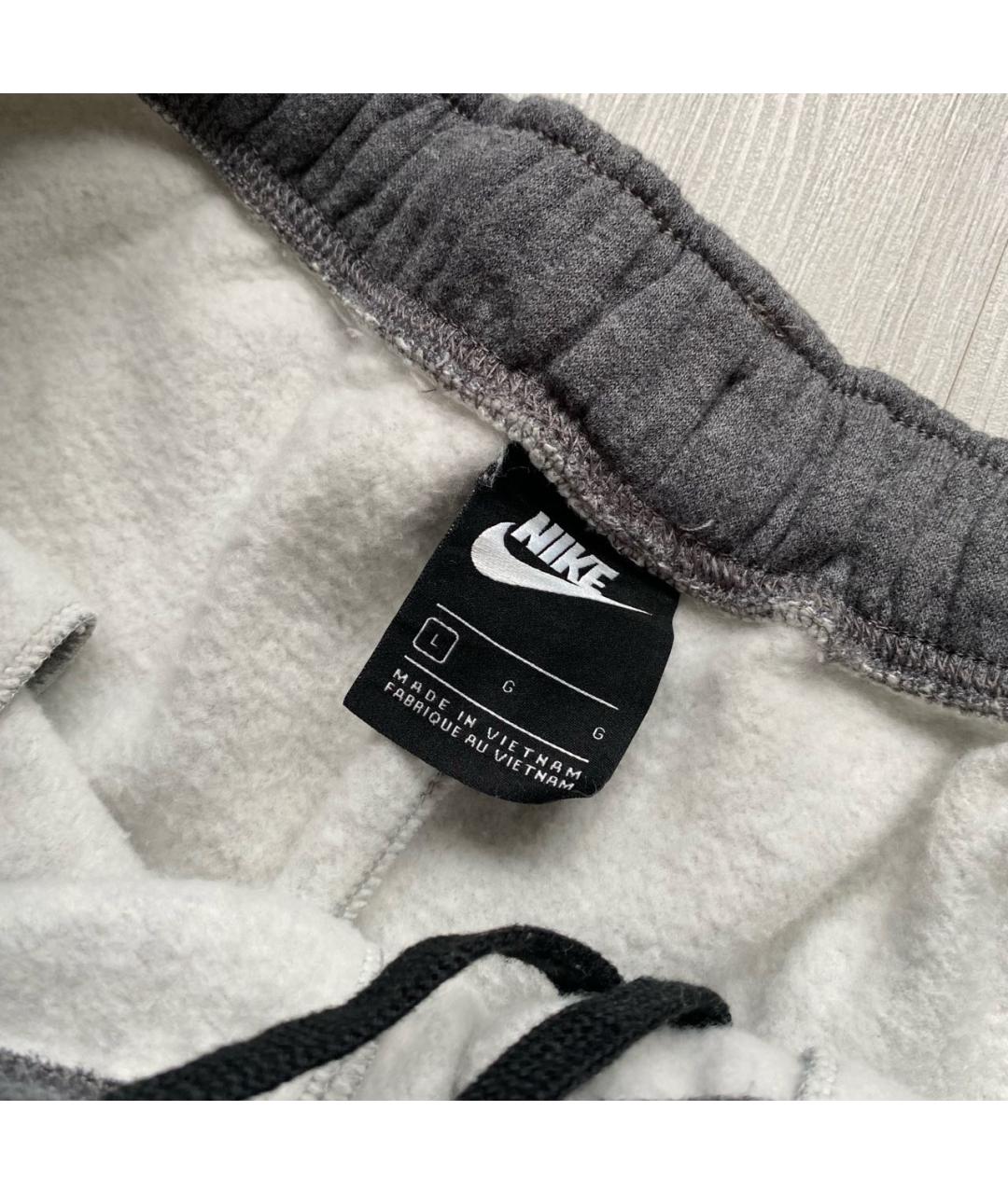 NIKE Серые повседневные брюки, фото 4