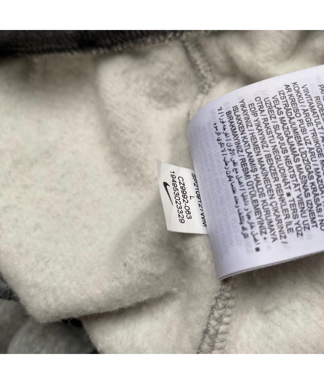 NIKE Серые повседневные брюки, фото 8