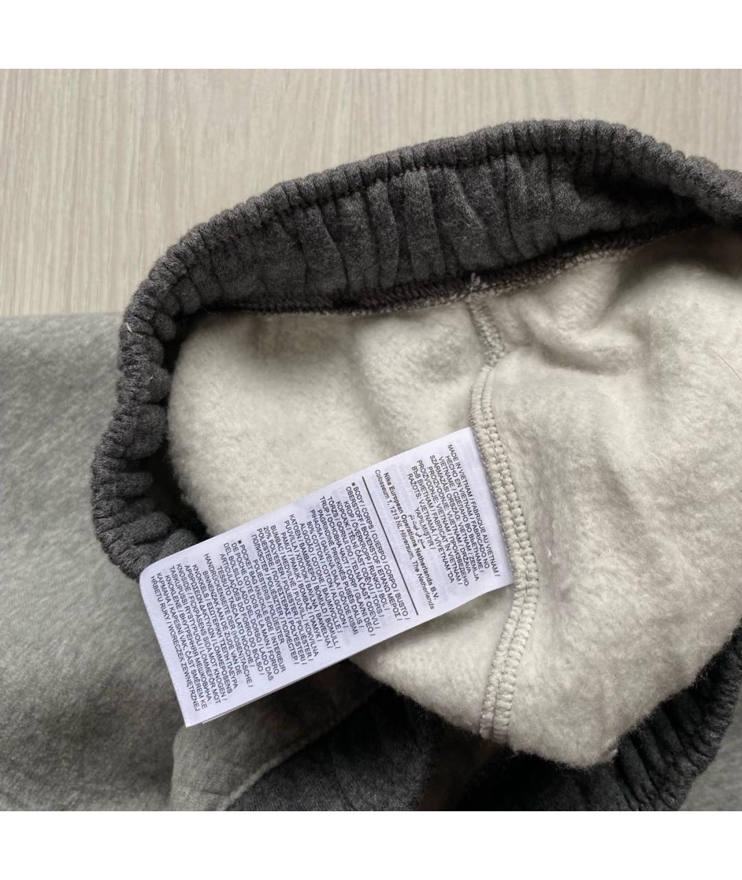 NIKE Серые повседневные брюки, фото 7