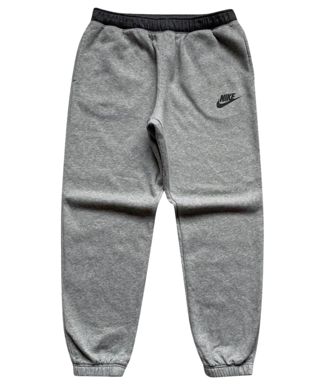 NIKE Серые повседневные брюки, фото 1