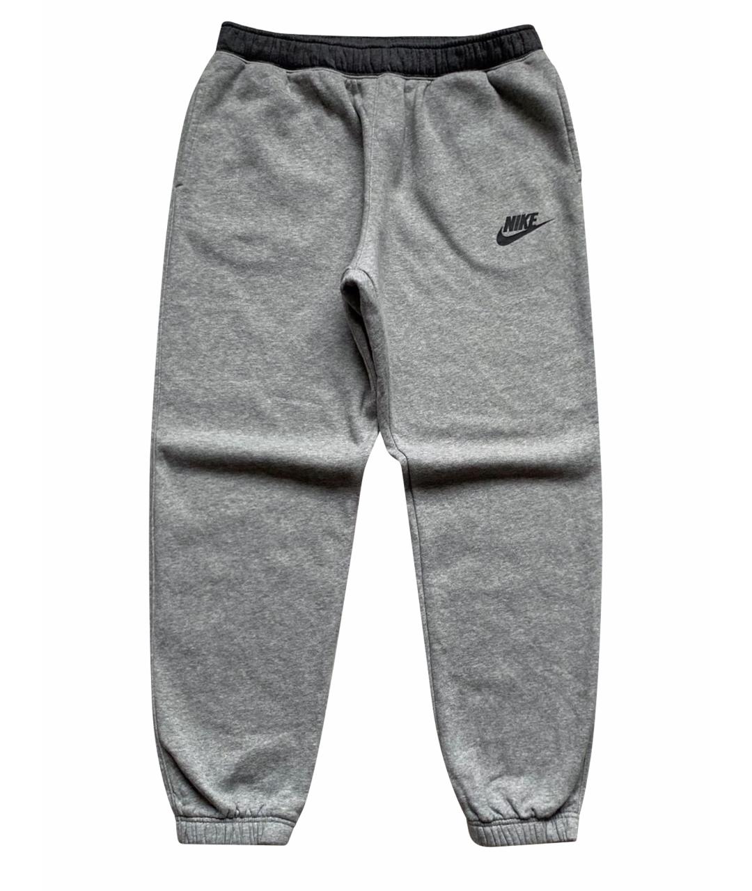 NIKE Серые повседневные брюки, фото 10