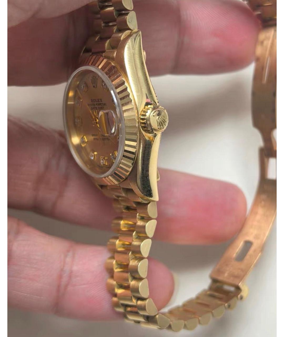 ROLEX Золотые часы из желтого золота, фото 4