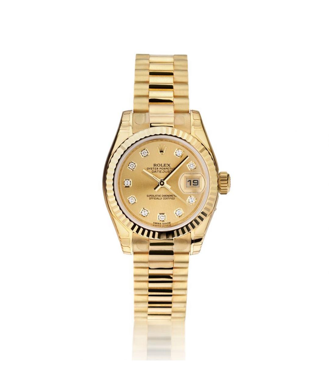 ROLEX Золотые часы из желтого золота, фото 7