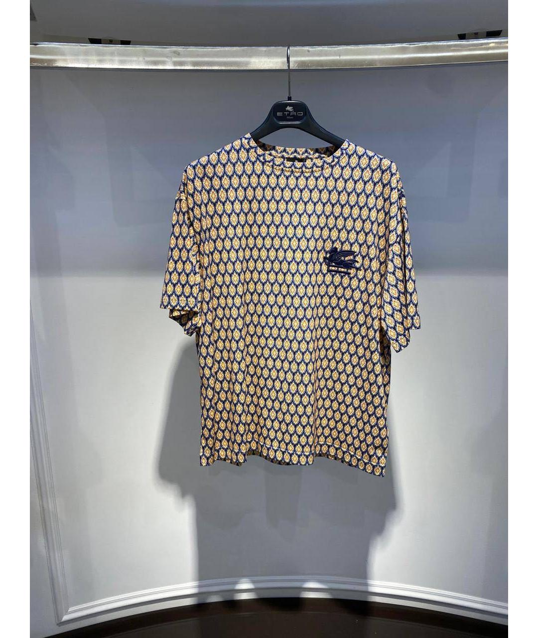 ETRO Мульти хлопковая футболка, фото 3