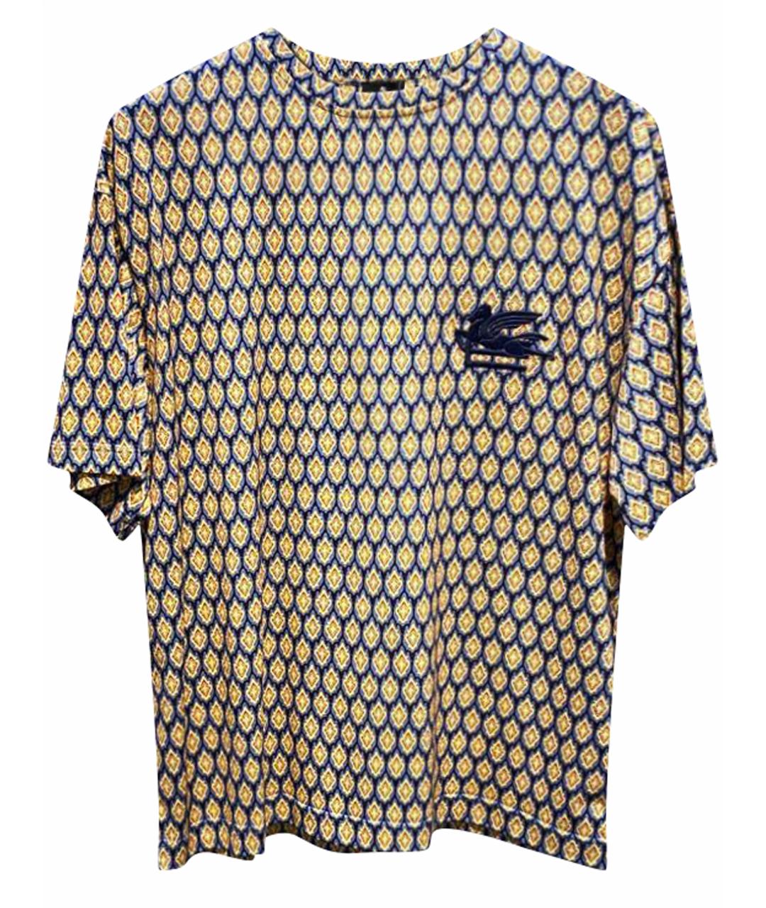 ETRO Мульти хлопковая футболка, фото 1