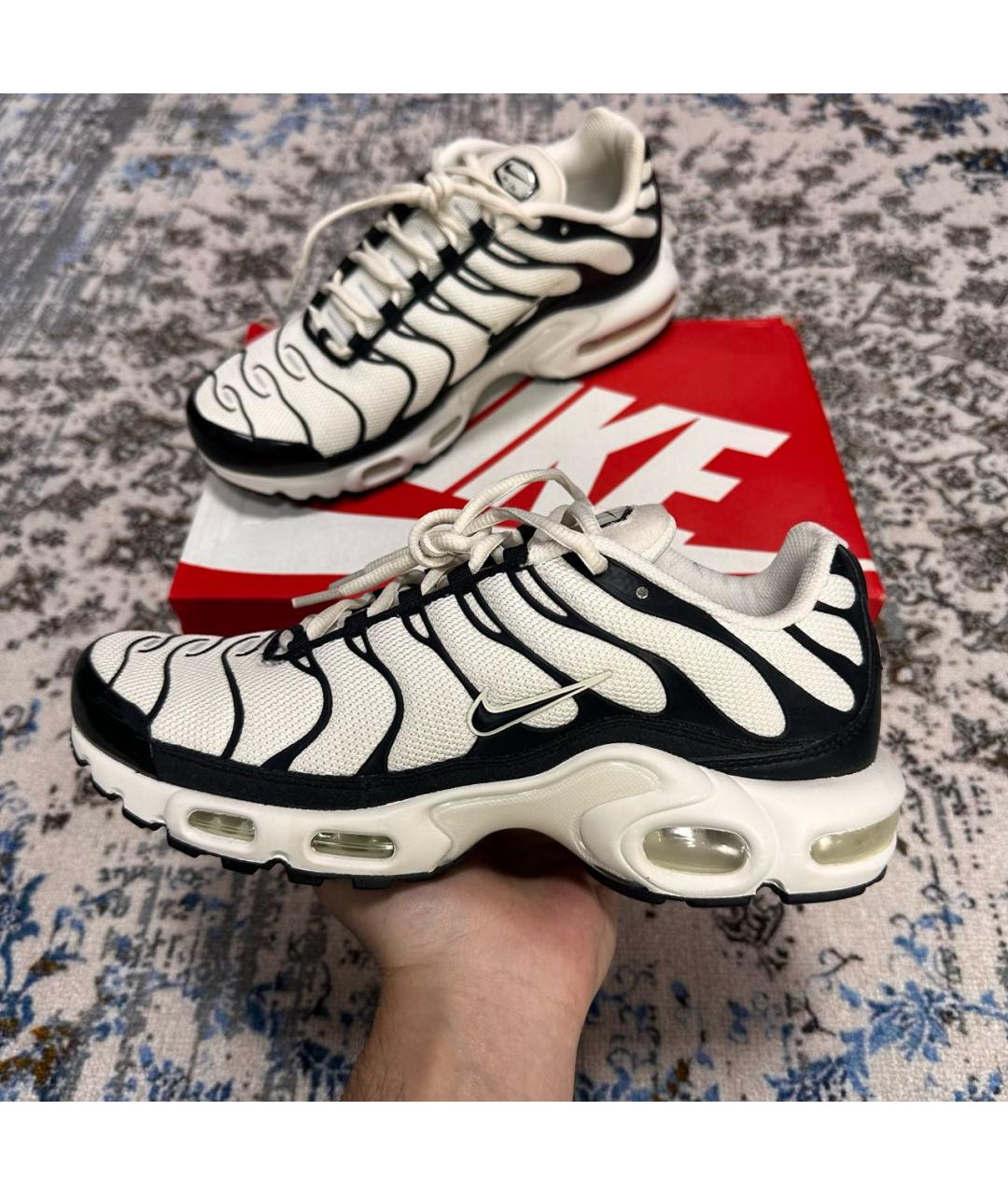 NIKE Белые синтетические низкие кроссовки / кеды, фото 2