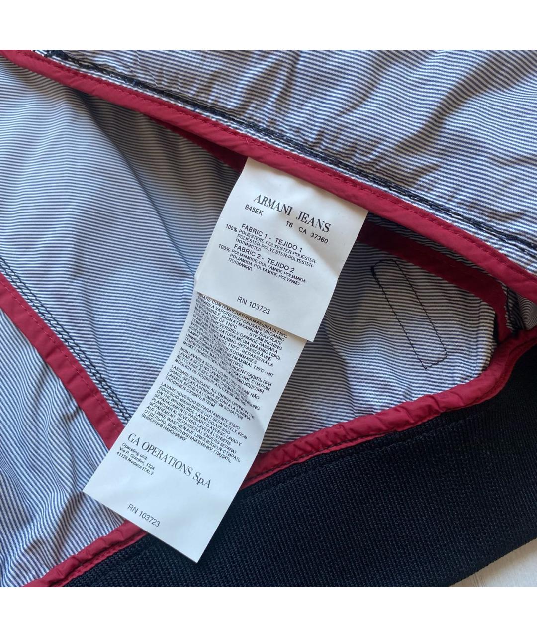 ARMANI JEANS Мульти полиэстеровая куртка, фото 8