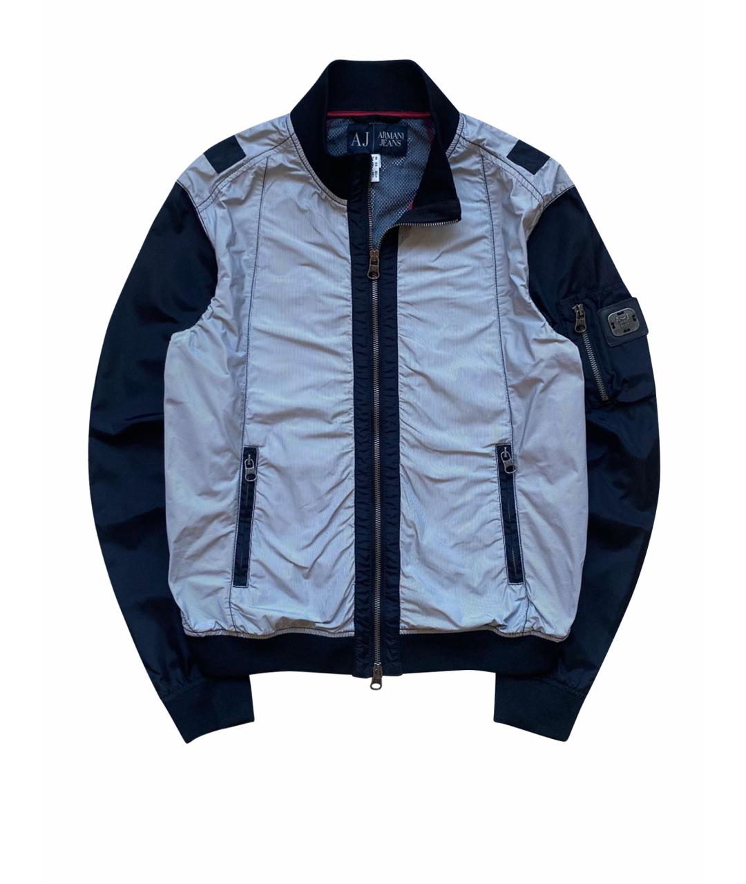 ARMANI JEANS Мульти полиэстеровая куртка, фото 1