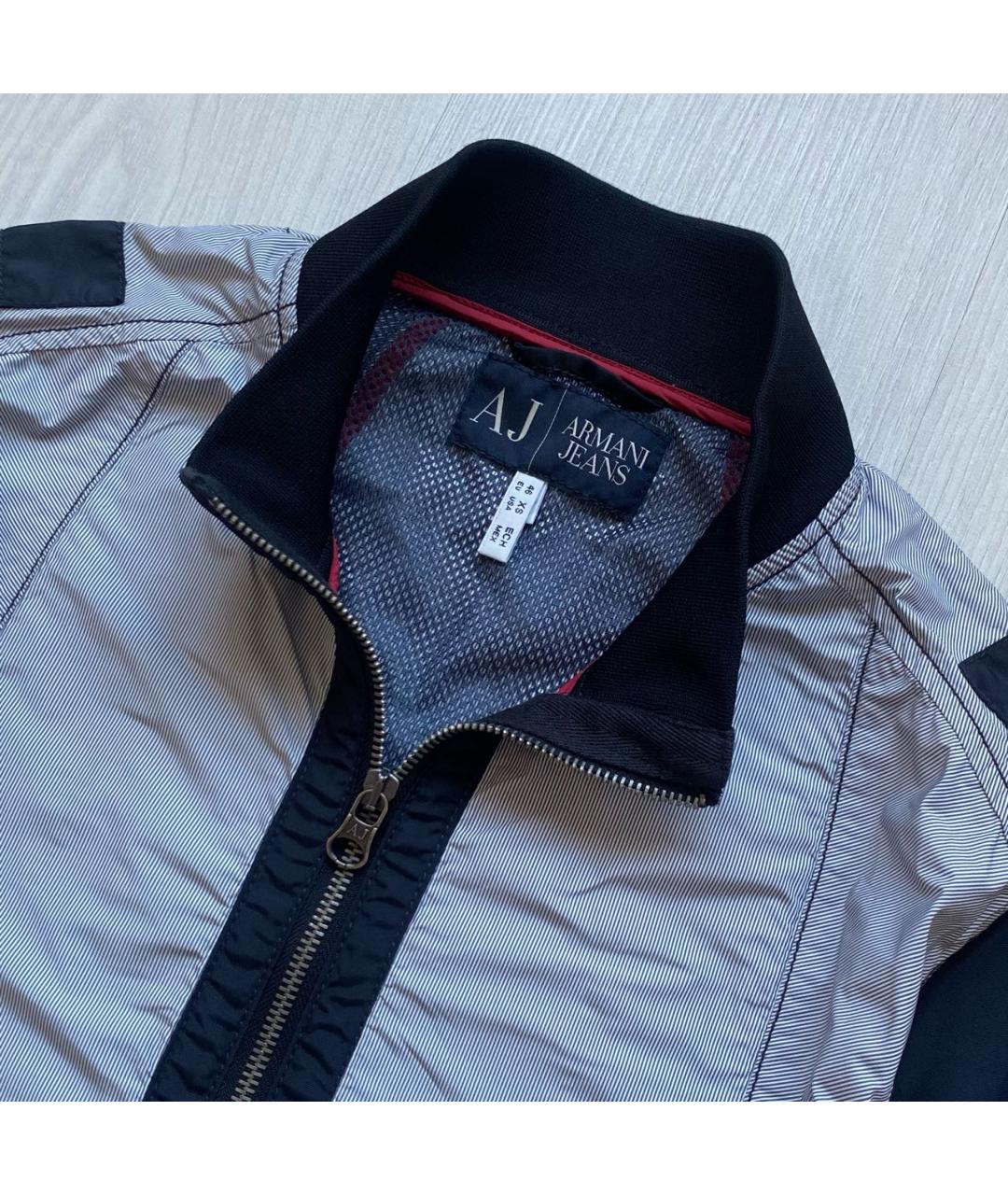 ARMANI JEANS Мульти полиэстеровая куртка, фото 3