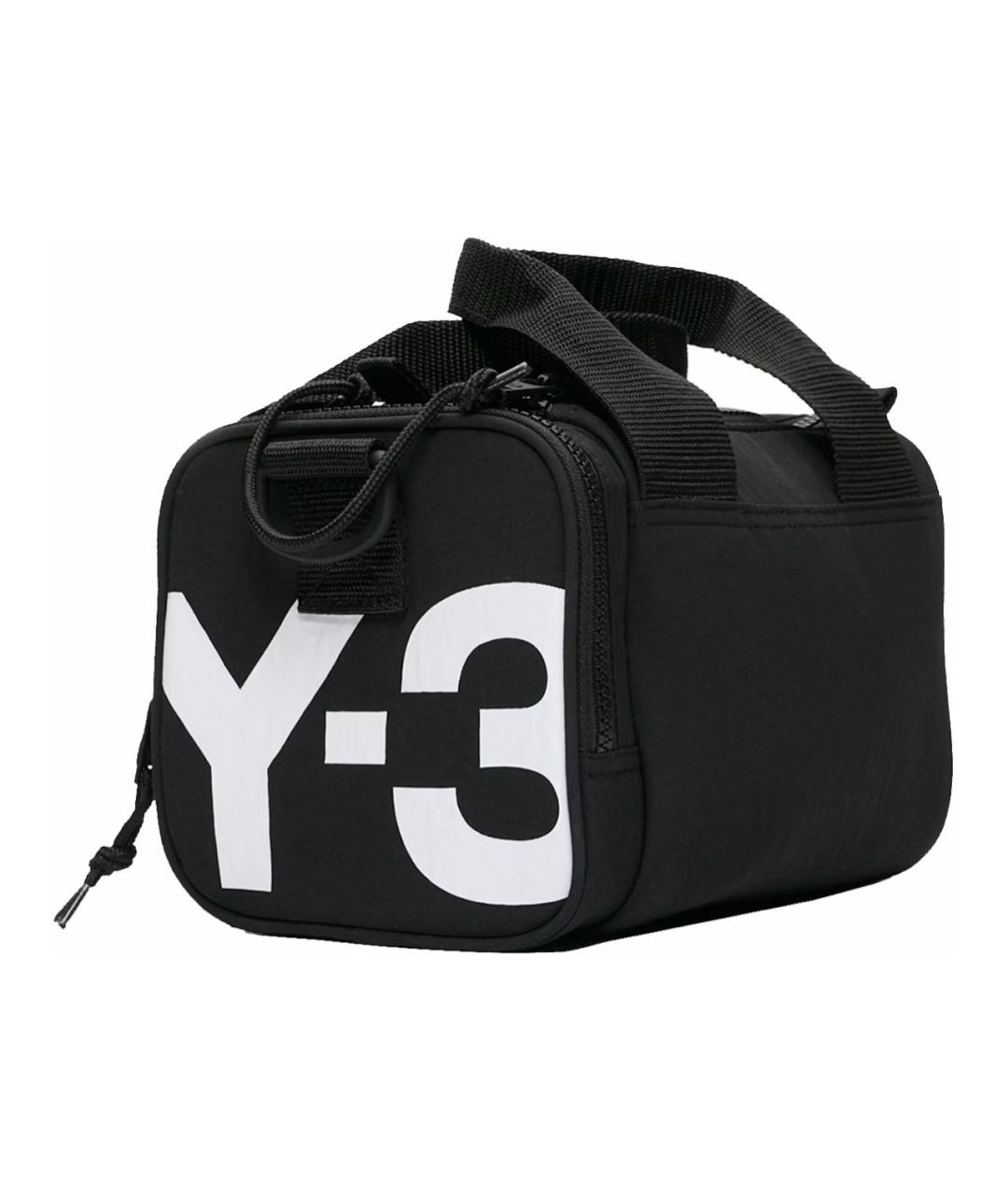 Y-3 Черная сумка на плечо, фото 5