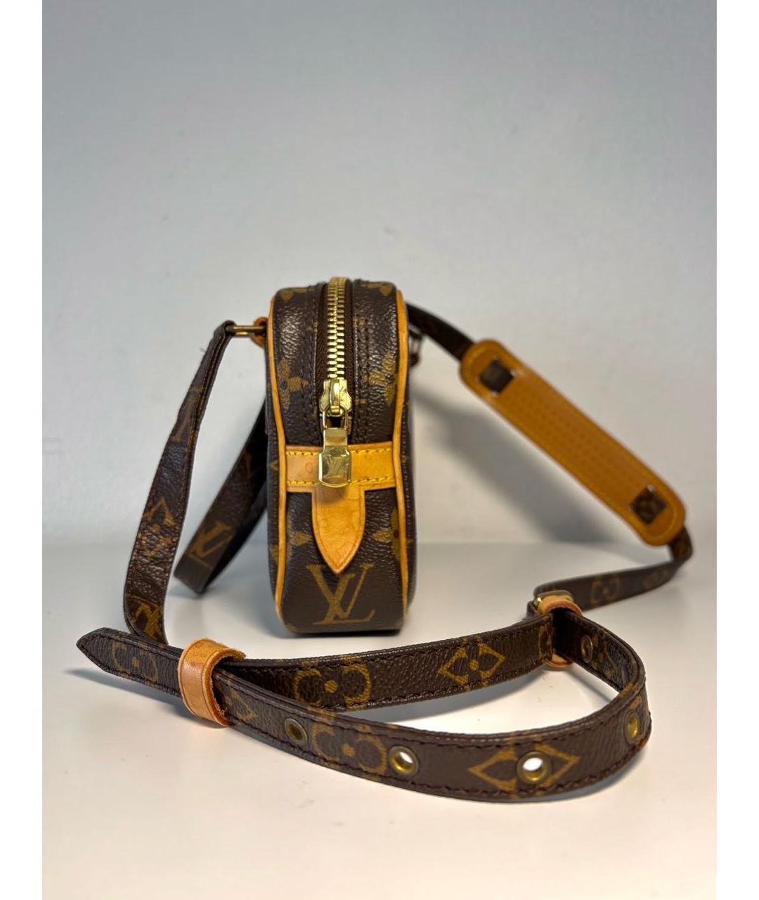 LOUIS VUITTON Коричневая сумка через плечо, фото 3