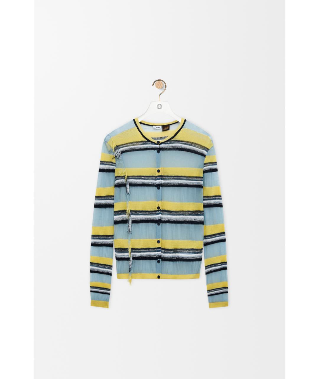 LOEWE Мульти хлопковый кардиган, фото 4