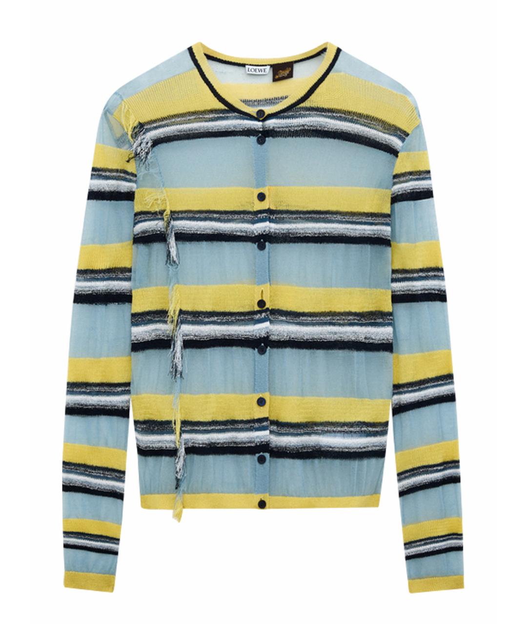 LOEWE Мульти хлопковый кардиган, фото 1