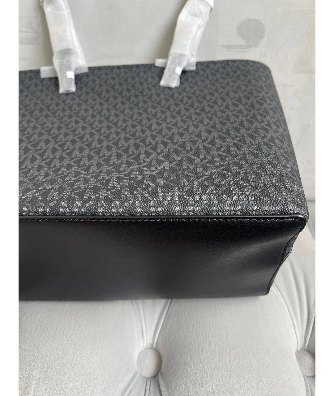 MICHAEL KORS Черная сумка тоут, фото 4