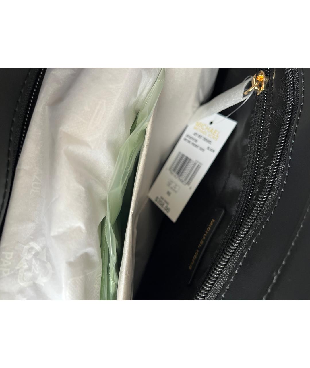 MICHAEL KORS Черная сумка тоут, фото 6