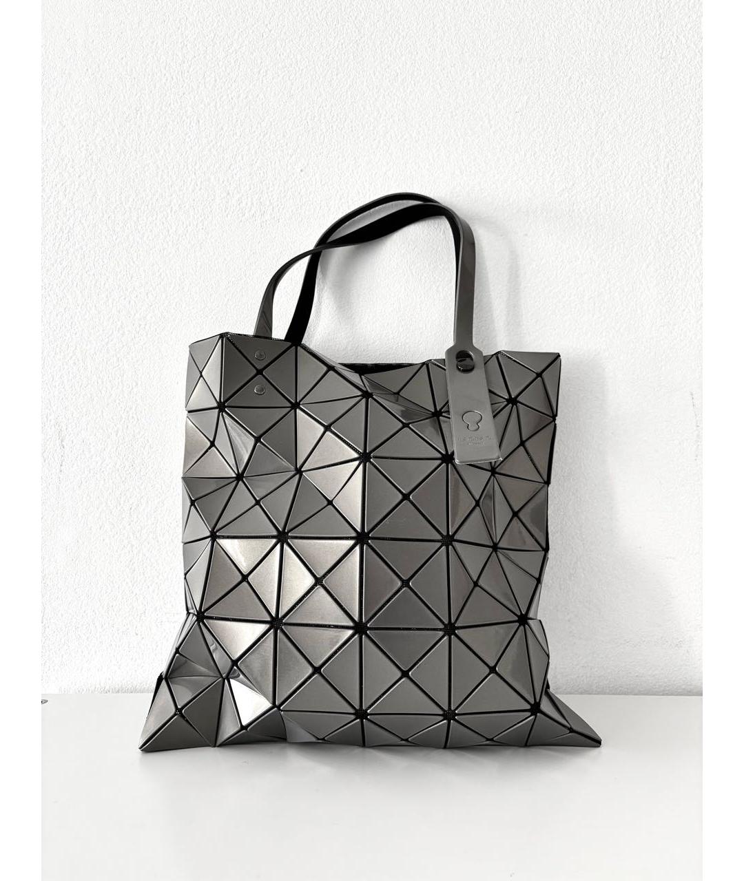 ISSEY MIYAKE Серебряная сумка тоут, фото 9