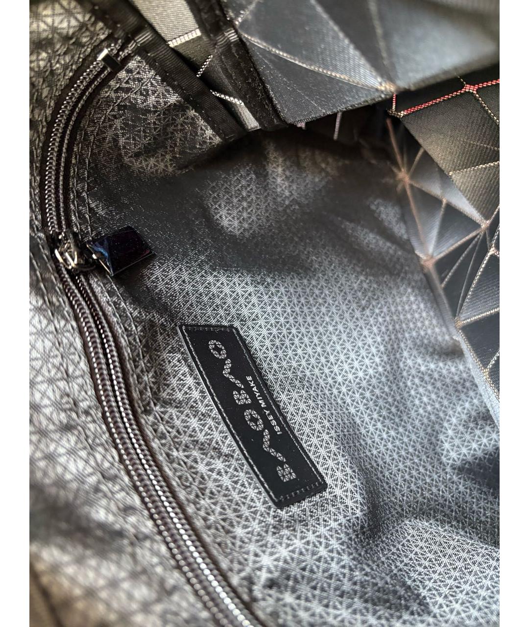 ISSEY MIYAKE Серебряная сумка тоут, фото 8