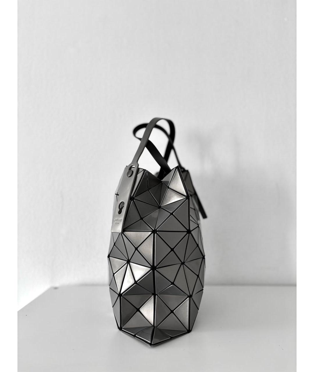 ISSEY MIYAKE Серебряная сумка тоут, фото 4