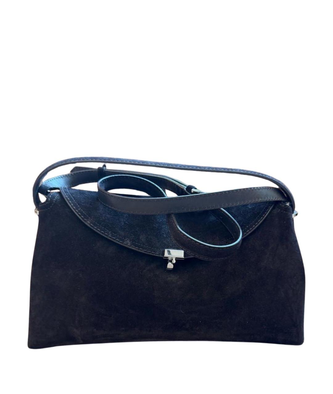 TOTEME Коричневая замшевая сумка через плечо, фото 1