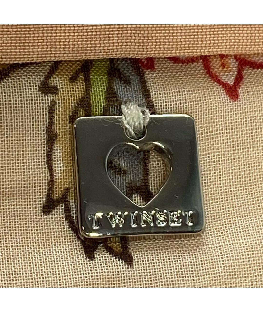 TWIN-SET Бежевая хлопковая рубашка, фото 4