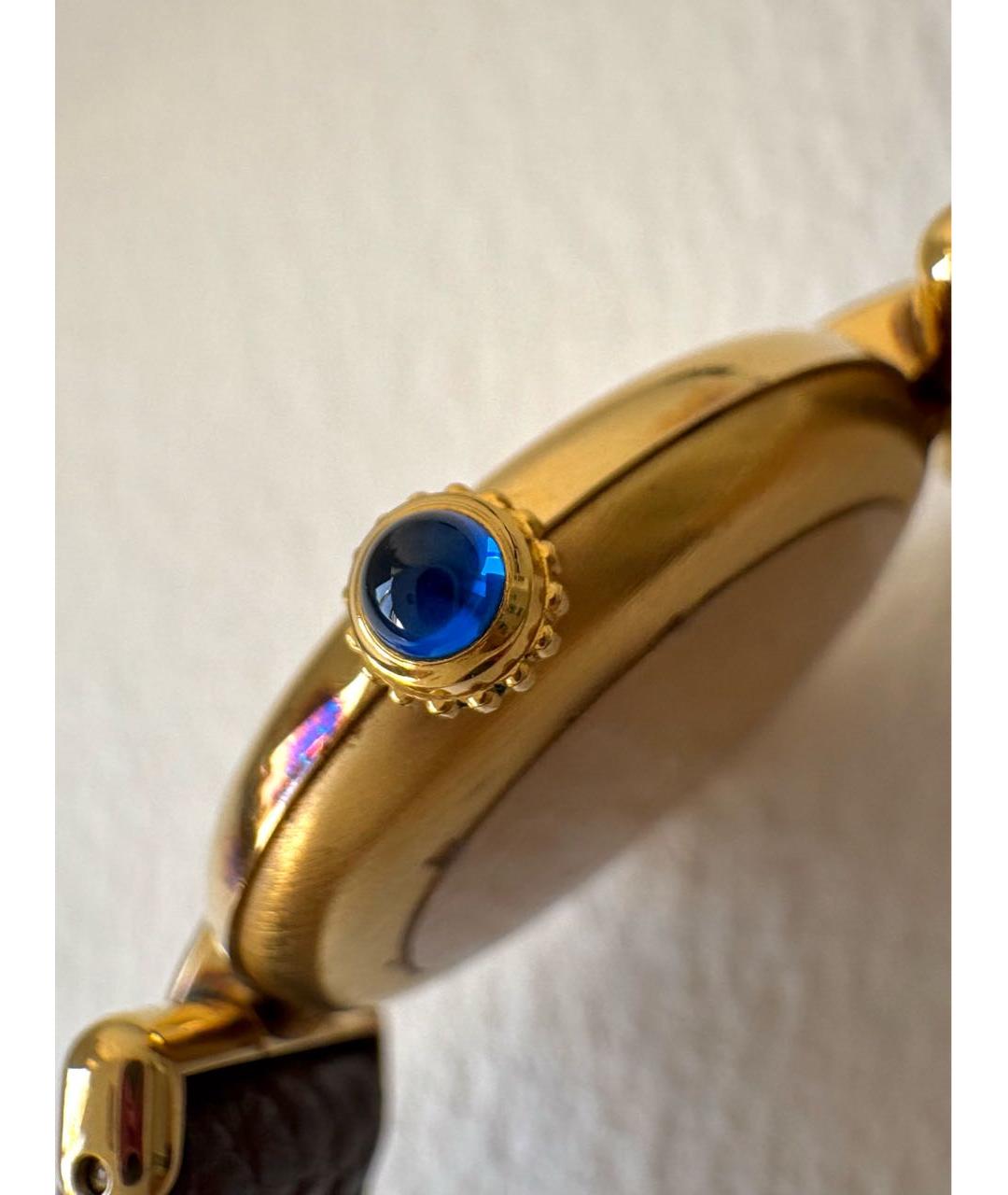 CARTIER Золотые позолоченные часы, фото 6