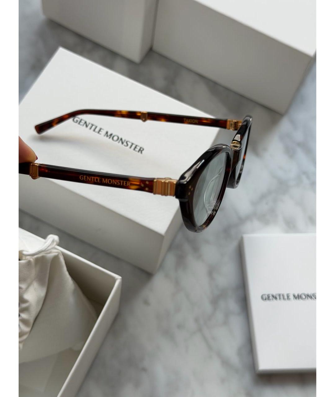 GENTLE MONSTER Коричневые солнцезащитные очки, фото 3