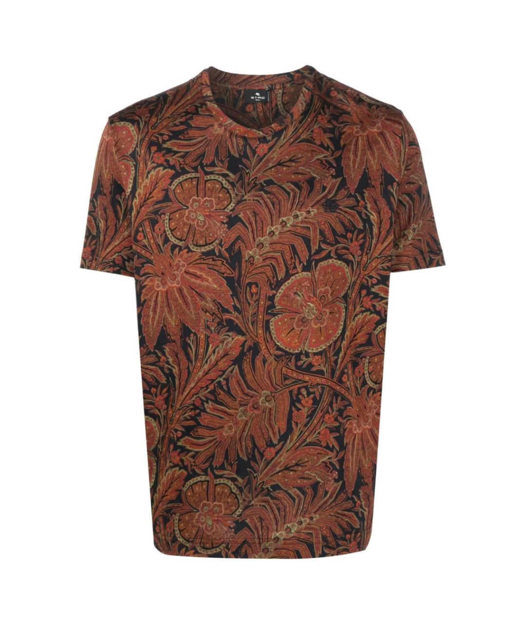 ETRO Мульти хлопковая футболка, фото 1