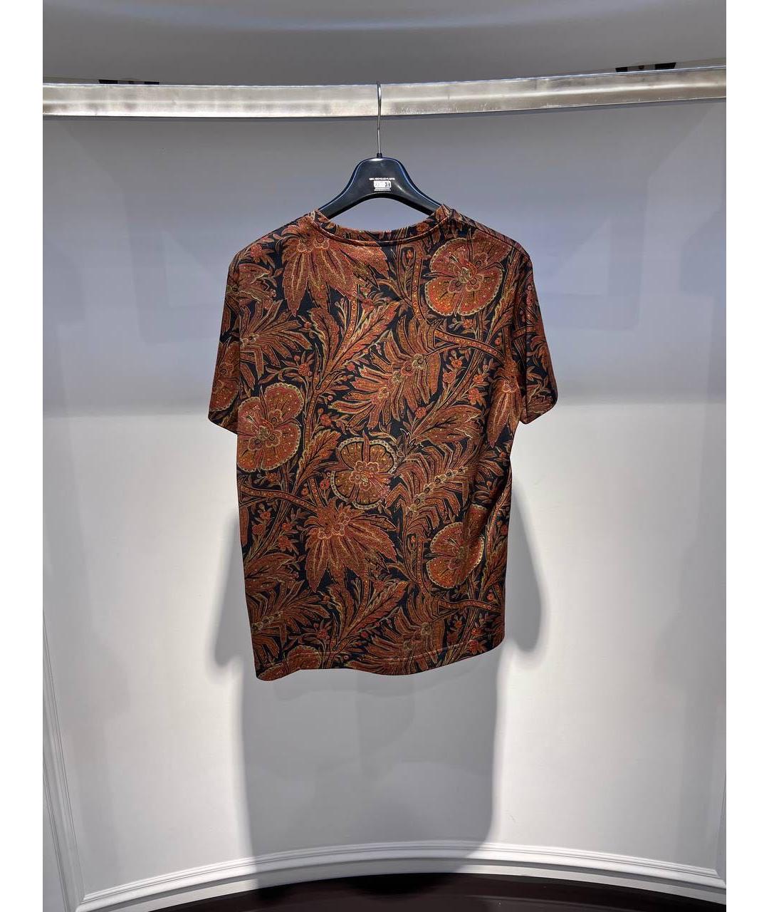 ETRO Мульти хлопковая футболка, фото 3