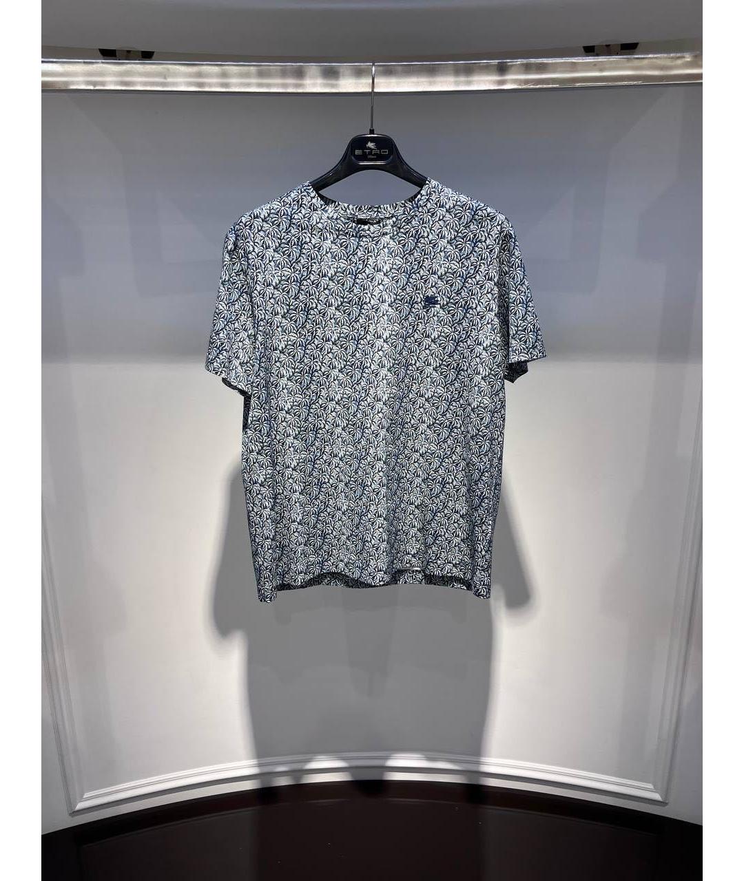 ETRO Мульти хлопковая футболка, фото 2