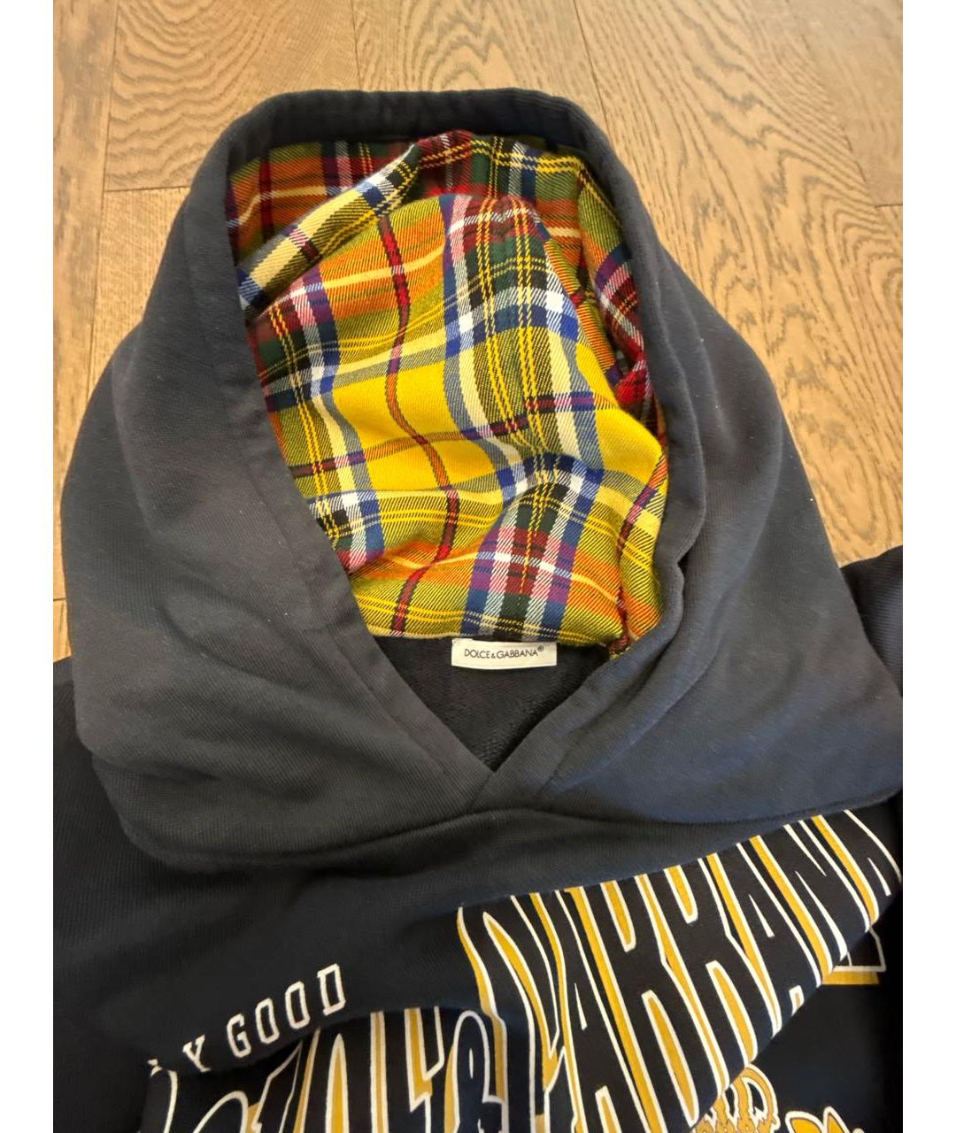 DOLCE&GABBANA Черный хлопковый комплект, фото 2