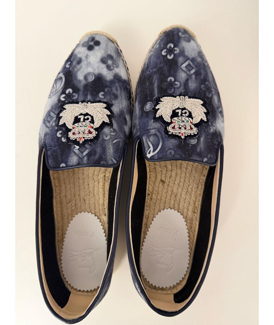 CHRISTIAN LOUBOUTIN Мульти текстильные эспадрильи, фото 3