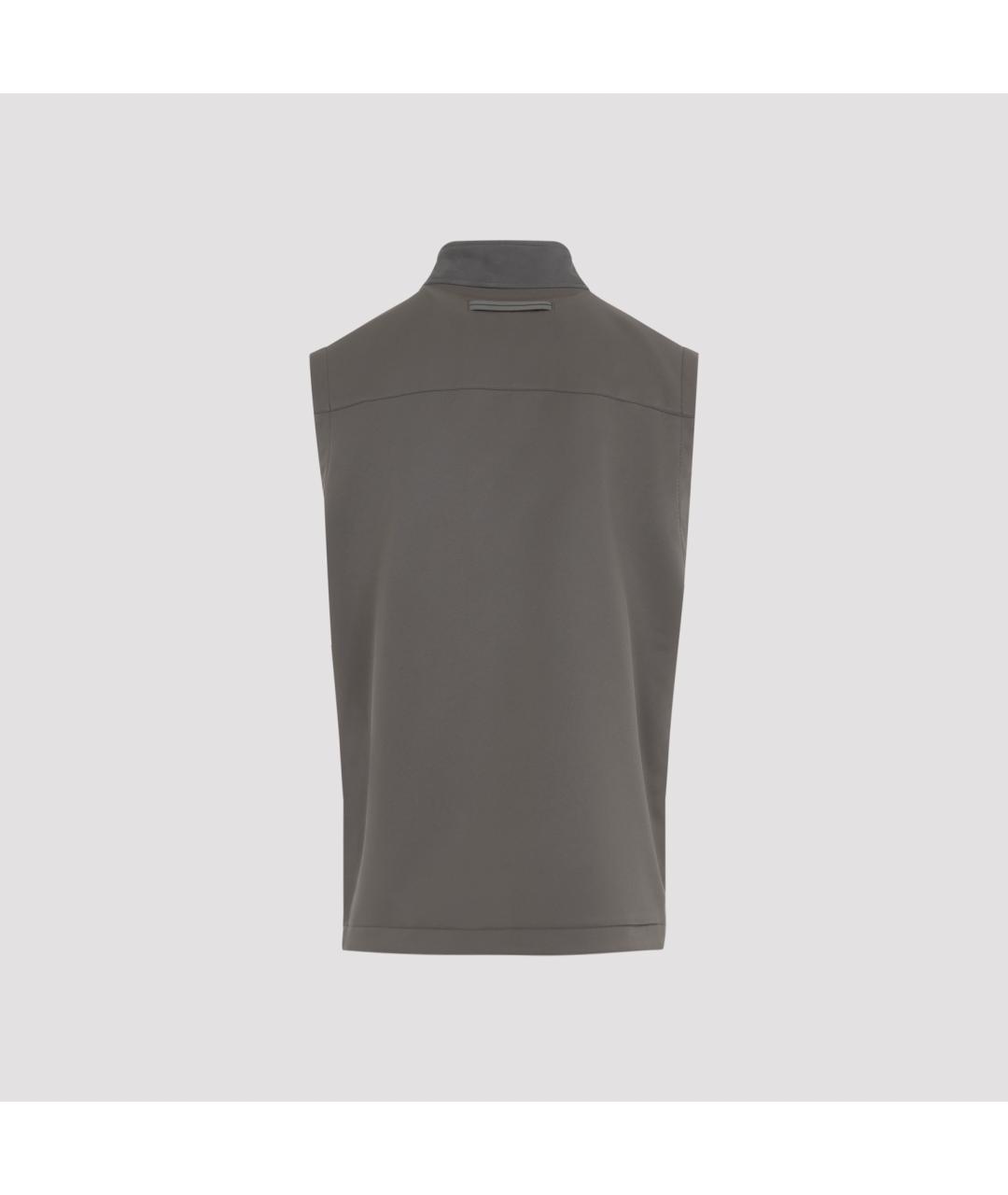 ZEGNA Полиэстеровая жилетка, фото 2