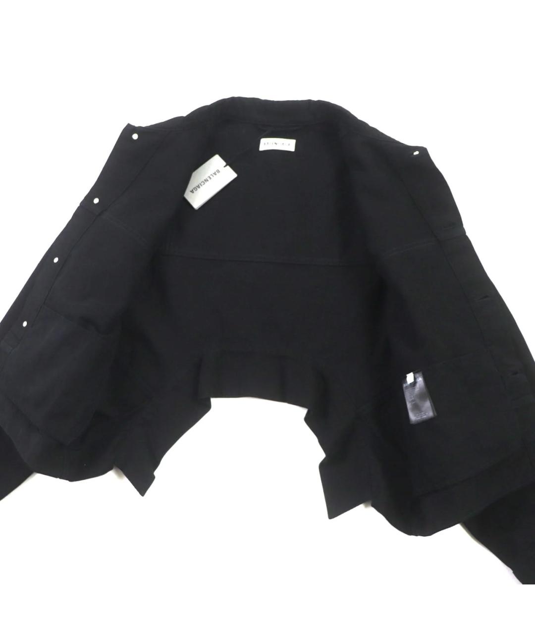 BALENCIAGA Черный деним жакет/пиджак, фото 6