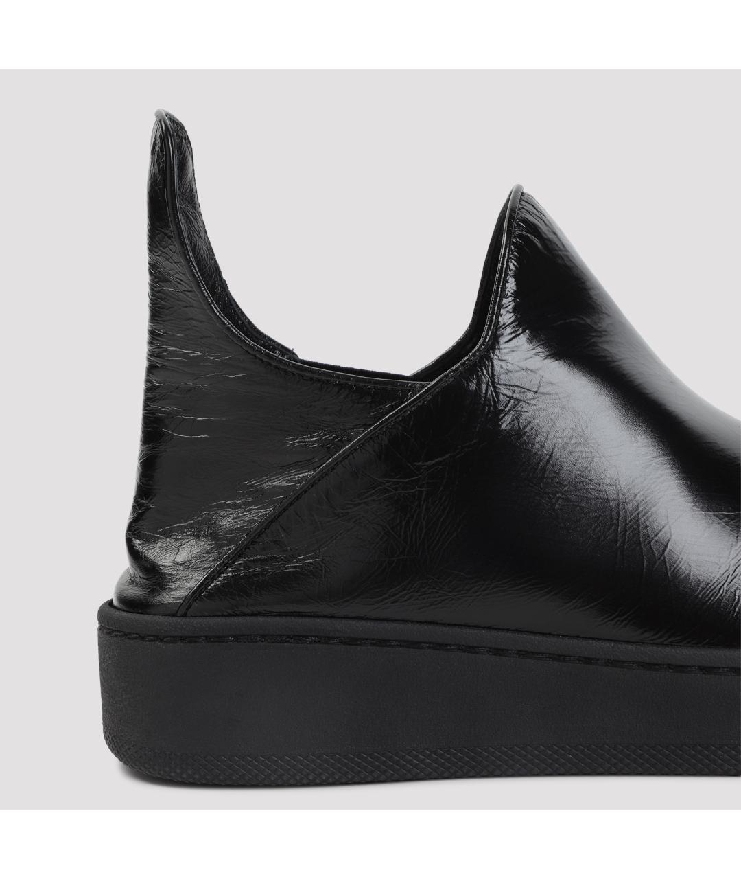 PHOEBE PHILO Черные кожаные ботинки, фото 5