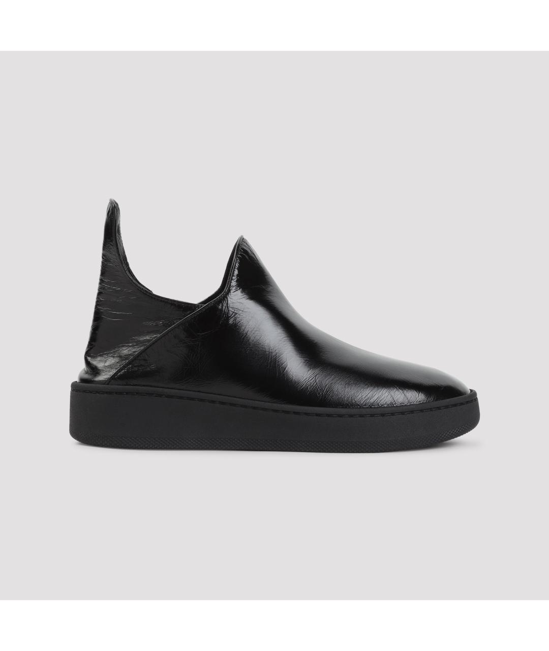 PHOEBE PHILO Черные кожаные ботинки, фото 2