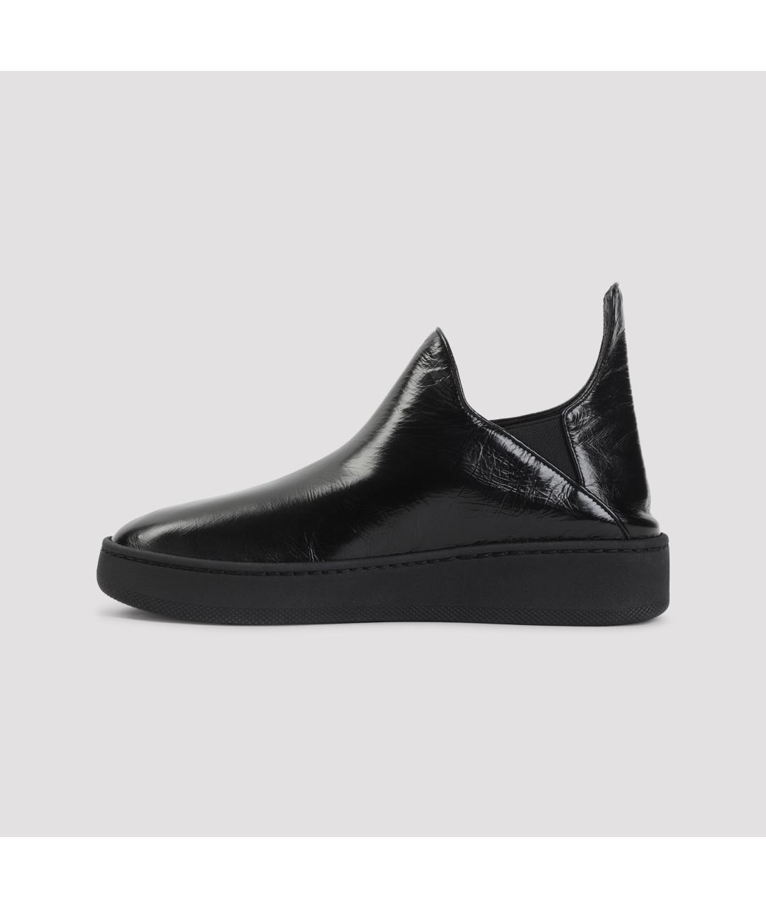 PHOEBE PHILO Черные кожаные ботинки, фото 3